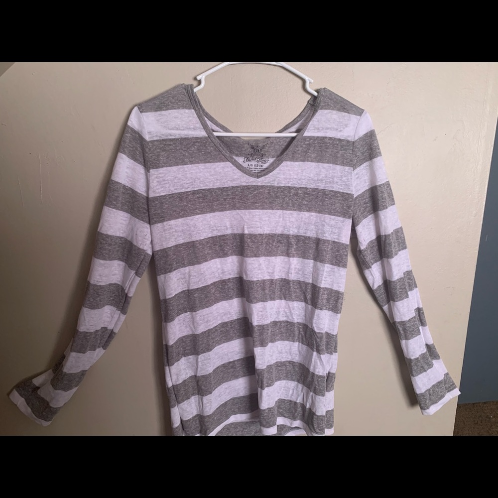 Faded glory stripped shirt